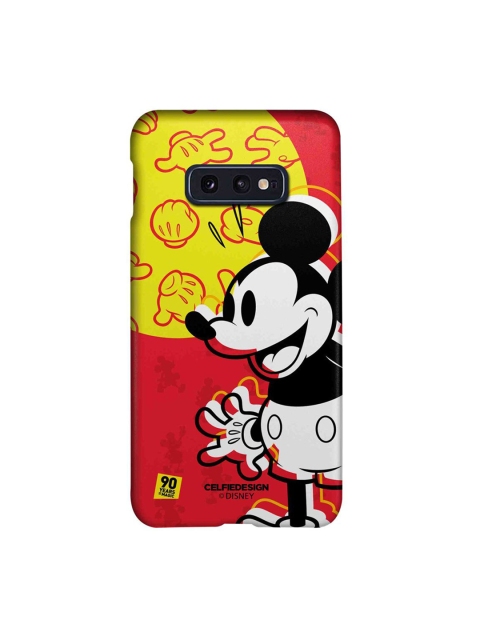 

CelfieDesign Red & Yellow Mickey Samsung Galaxy S10E Slim Back Case