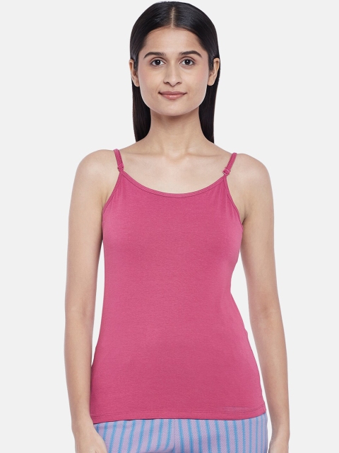 

Dreamz by Pantaloons Women Pink Solid Camisole
