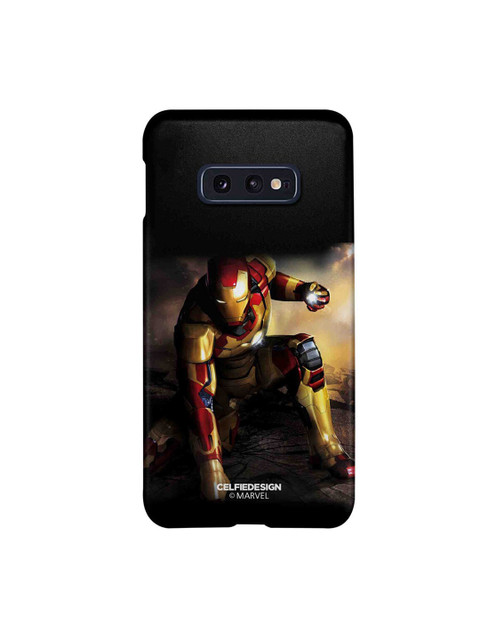 

CelfieDesign Black & Multicoloured Mark 42 Ironman Samsung S10E Slim Back Case
