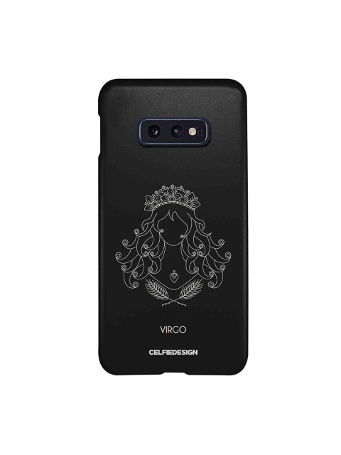 

CelfieDesign Black Virgo Samsung Galaxy S10E Slim Back Case