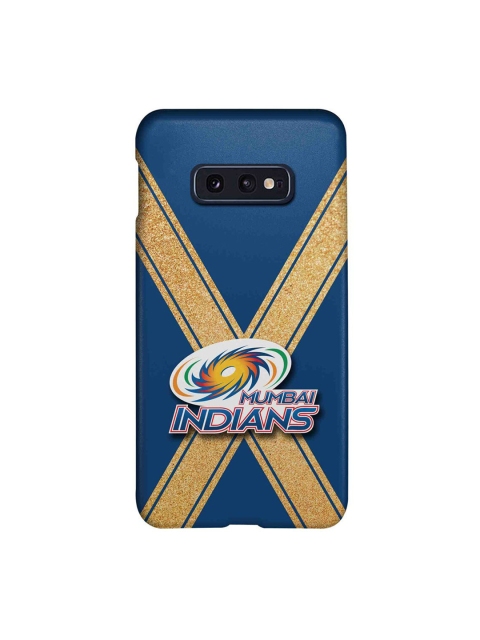 

CelfieDesign Blue & Gold Toned Mumbai Indians Crest Print Samsung S10E Back Case