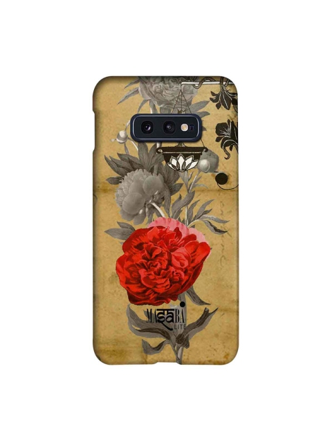 

CelfieDesign Yellow & Red Masaba Floral Scale Printed Samsung S10E Back Case