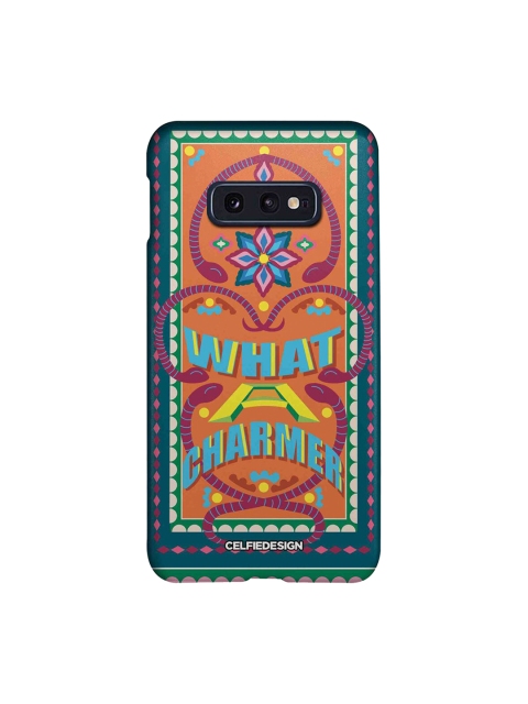 

CelfieDesign Multicolored What A Charmer Samsung Galaxy S10E Slim Back Case, Multi