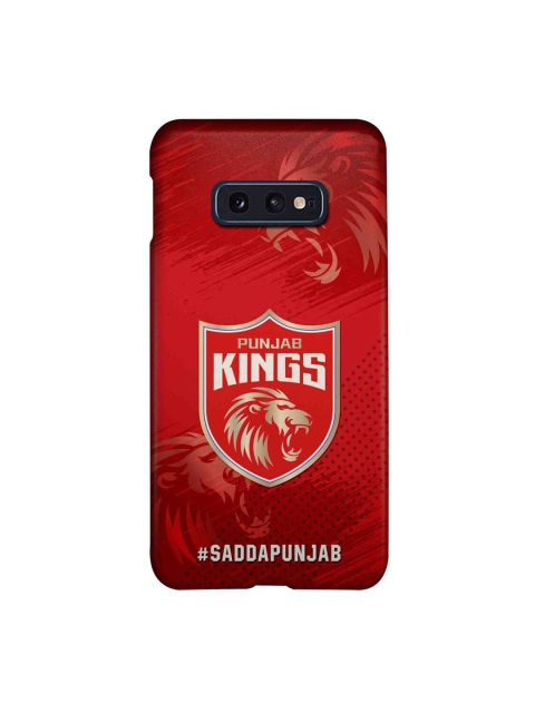 

CelfieDesign Punjab Kings Printed Samsung S10E Slim Back Case, Red