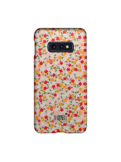 

CelfieDesign Multicoloured Masaba Dense Floral Print Samsung S10E Back Case, Multi