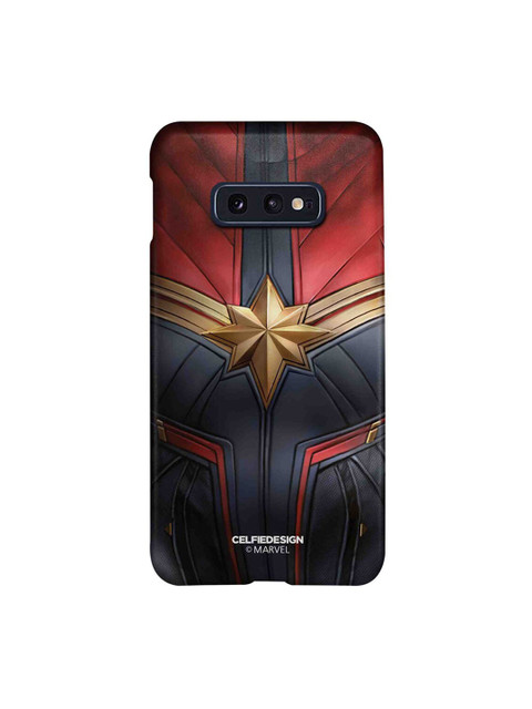 

CelfieDesign Red & Blue Suit up Captain Marvel Samsung S10E Back Case