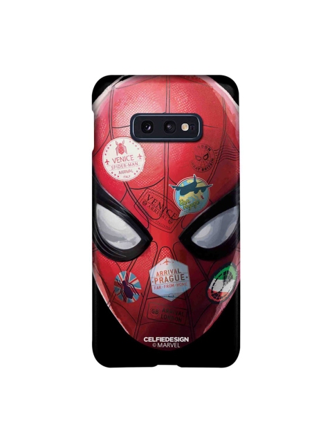 

CelfieDesign Red & Black Spidey Travel Stamps Samsung Galaxy S10E Slim Back Case