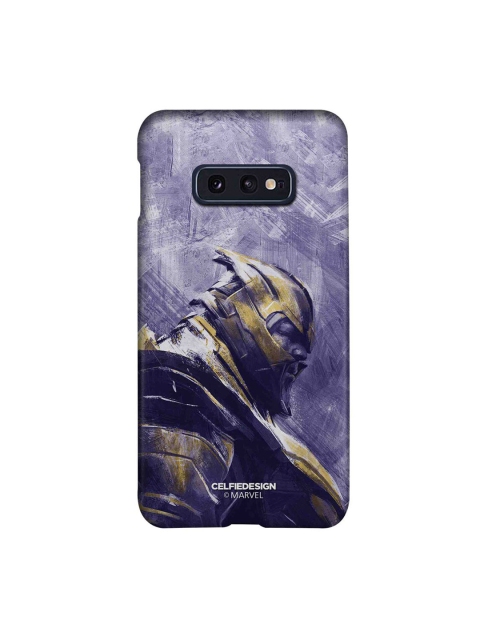 

CelfieDesign Multi Coloured Thanos Suited up Samsung S10 E Slim Case