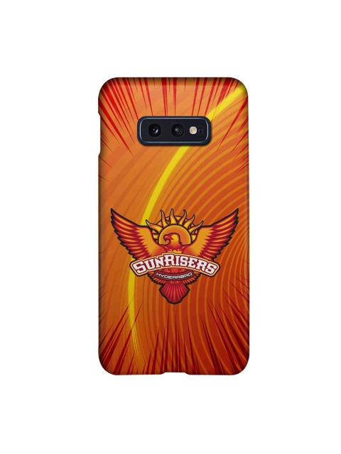 

CelfieDesign Orange & Yellow Sunrisers Hyderabad Crest Printed Samsung S10E Back Case