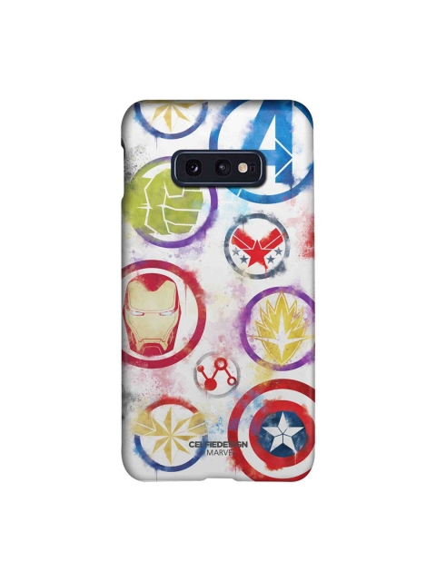 

CelfieDesign Avengers Icons Printed Samsung S10E Slim Back Case, Multi