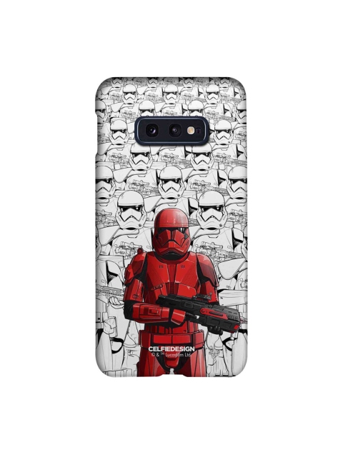 

CelfieDesign White & Red Sith Troopers Slim Back Case for Samsung S10E