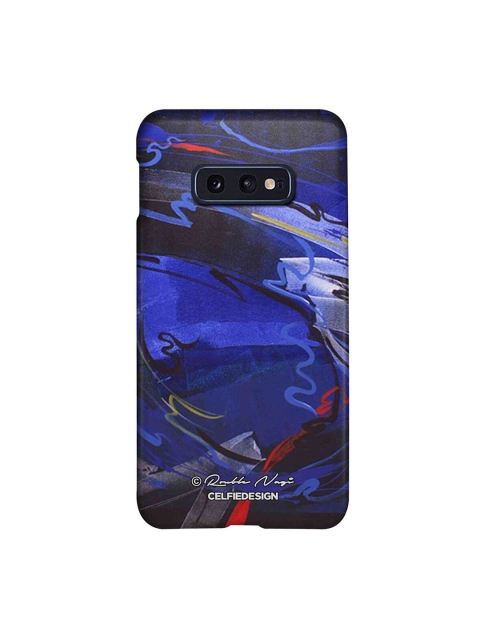 

CelfieDesign Multicoloured Happy Sky Printed Slim Back Case for Samsung S10E, Multi