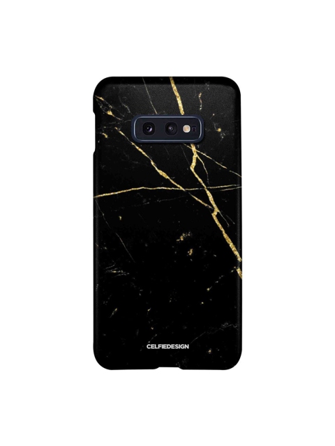 

CelfieDesign Black Marble Onyx Samsung S10E Back Case