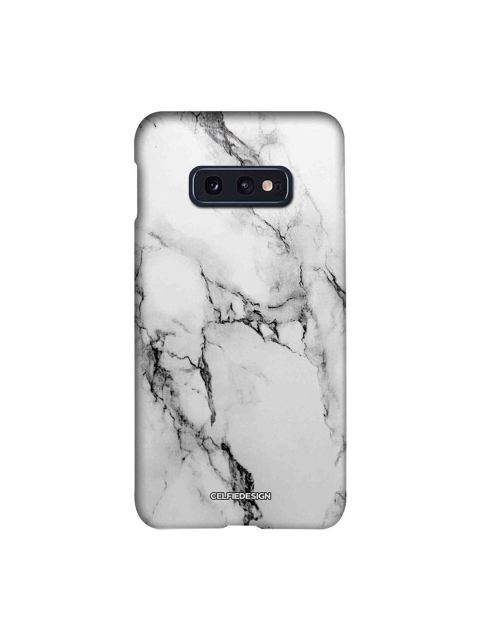 

CelfieDesign White & Black Marble Samsung S10E Back Case