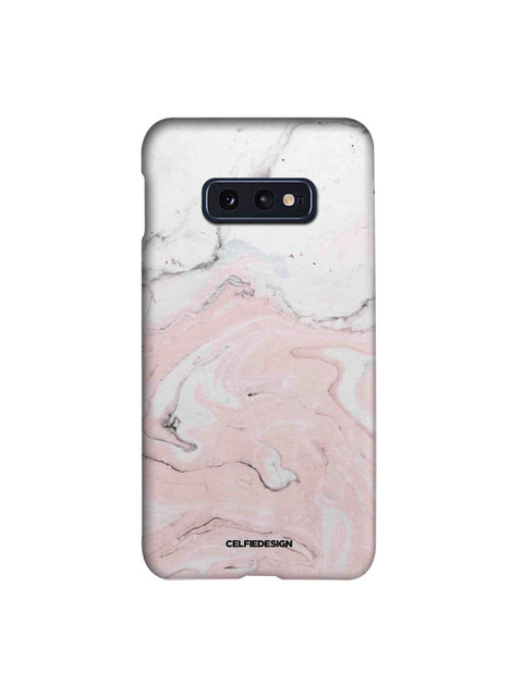 

CelfieDesign Marble Rosa Verona Printed Samsung S10E Slim Back Case, Beige