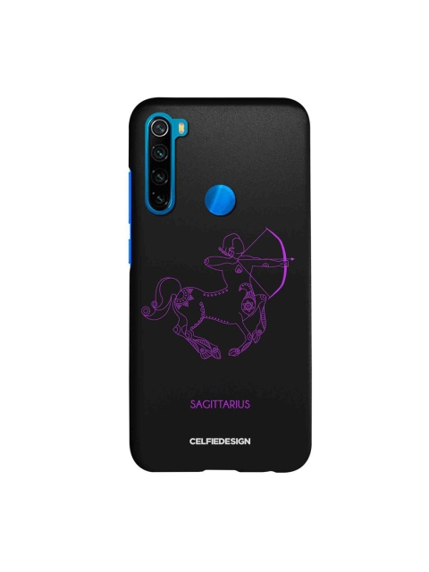 

CelfieDesign Black & Purple Sagittarius Xiaomi Redmi Note 8 Slim Back Case