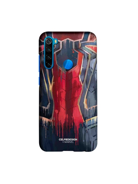 

CelfieDesign Red & Charcoal Grey Grunge Suit Spidey Slim Back Case for Xiaomi Redmi Note 8