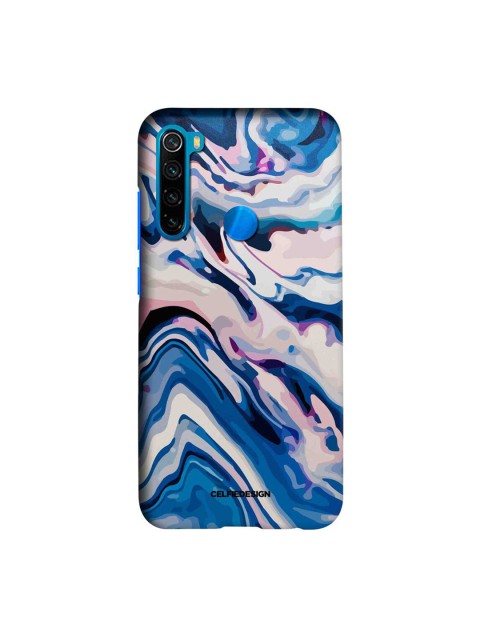 

CelfieDesign Liquid Funk Pinkblue - Slim Case for Xiaomi Redmi Note 8, Multi