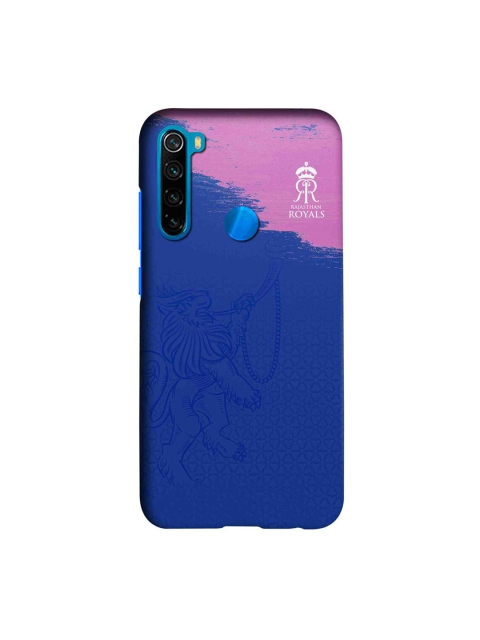 

CelfieDesign Blue & Pink Rajasthan Royals Crest Slim Back Case for Xiaomi Redmi Note 8
