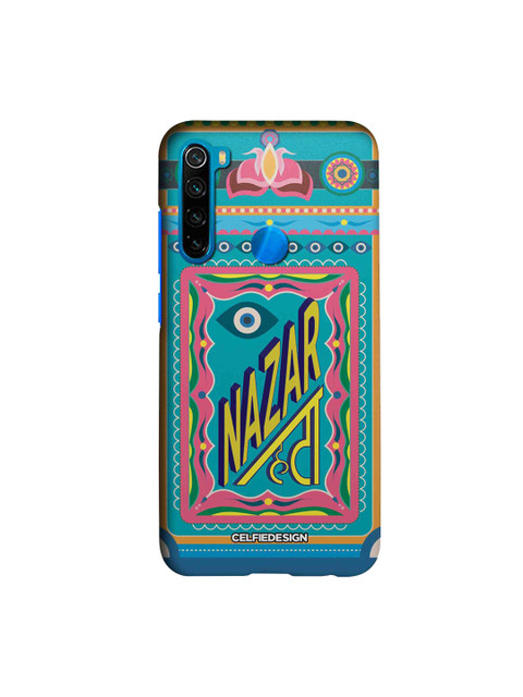 

CelfieDesign Multicoloured Nazar Hata Print Xiaomi Redmi Note 8 Back Case, Multi