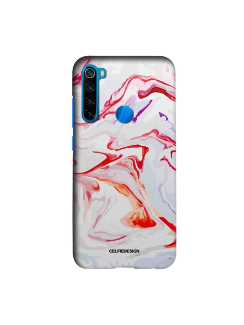 

CelfieDesign Off-White & Red Liquid Funk Marble Xiaomi Redmi Note 8 Slim Back Case