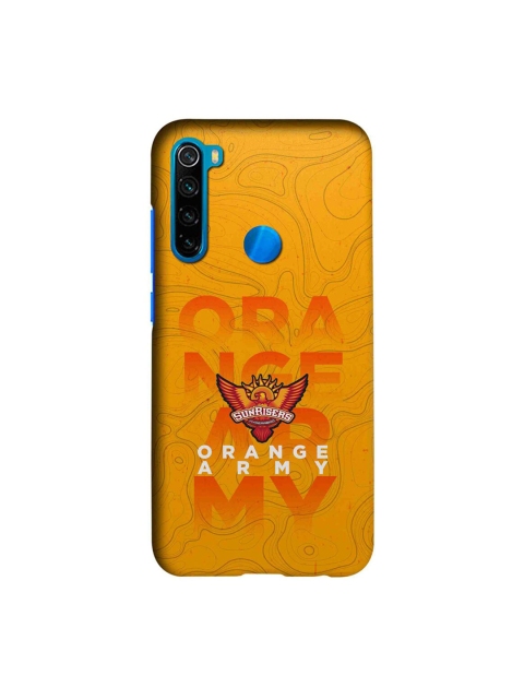 

CelfieDesign Multicolored SRH Orange Army Xiaomi Redmi Note 8 Slim Back Case, Multi