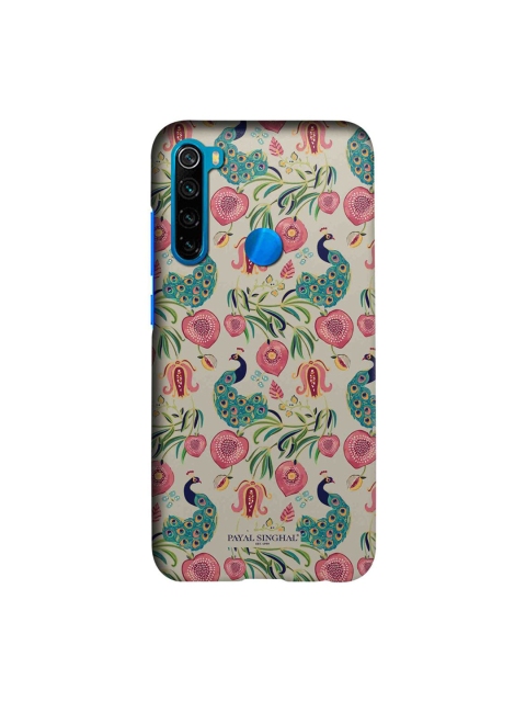 

CelfieDesign Beige & Blue Payal Singhal Anaar & Mor Xiaomi Redmi Note 8 Slim Back Case