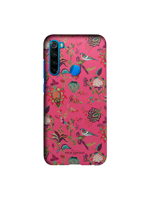 

CelfieDesign Xiaomi Redmi Note 8 Floral Print Slim Back Case, Multi