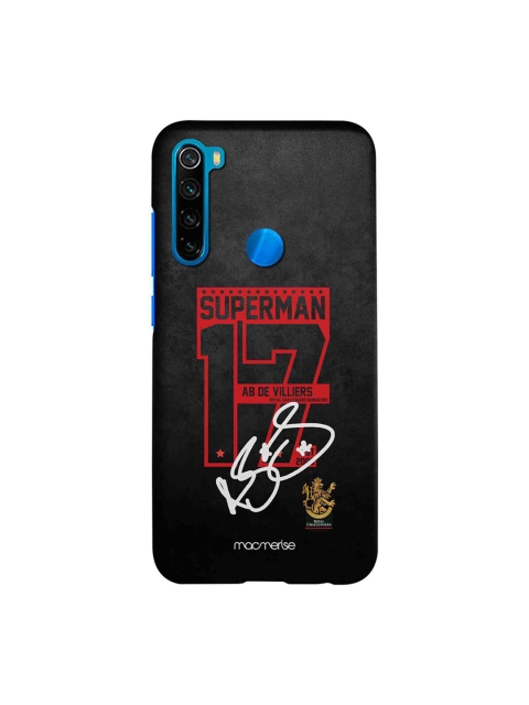 

CelfieDesign Red & Black Autograph ABD Xiaomi Redmi Note 8 Slim Back Case