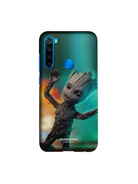 

CelfieDesign Multicoloured Baby Groot Dance Slim Back Case for Xiaomi Redmi Note 8, Multi