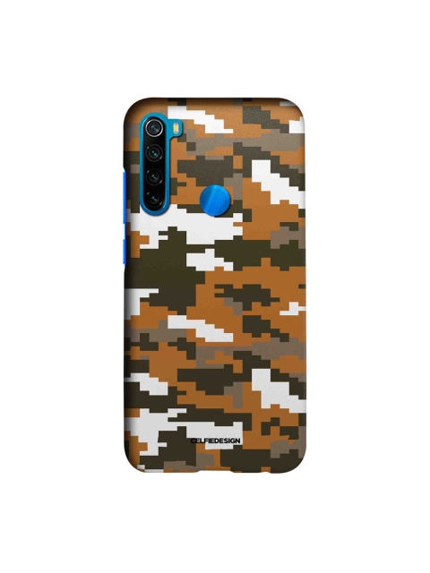 

CelfieDesign Tan Brown & White Camo Pixel Xiaomi Redmi Note 8 Slim Back Case