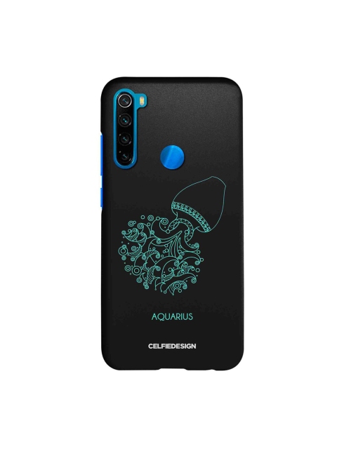 

CelfieDesign Black & Green Aquarius Printed Xiaomi Redmi Note 8 Slim Back Case
