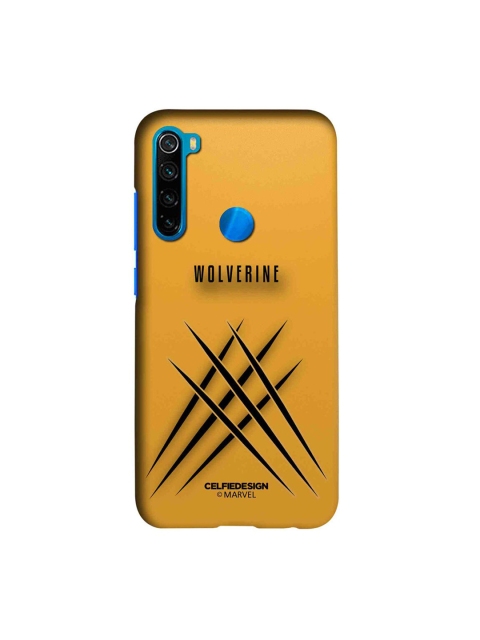 

CelfieDesign Yellow Minimalistic Wolverine Slim Case for Xiaomi Redmi Note 8