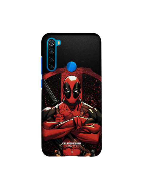 

CelfieDesign Deadpool Stance Printed Xiaomi Redmi Note 8 Slim Back Case, Black