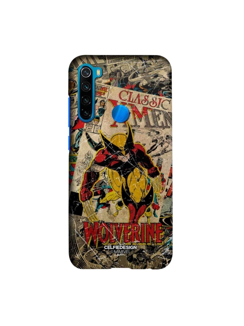 

CelfieDesign Multicoloured Comic Wolverine Slim Case for Xiaomi Redmi Note 8, Multi