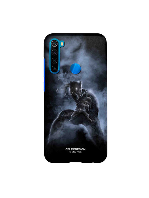 

CelfieDesign Black & Blue Black Panther Attack Xiaomi Redmi Note 8 Back Case