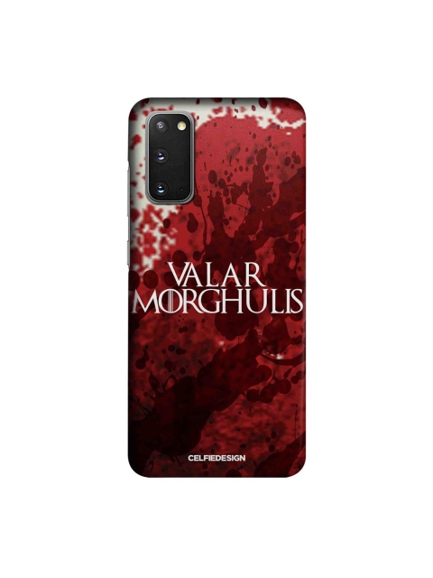 

CelfieDesign Red GOT Valar Morghulis Samsung Galaxy S20 Slim Back Case