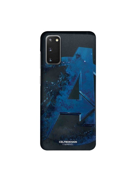 

CelfieDesign Black & Blue Endgame Logo Samsung S20 Slim Back Case