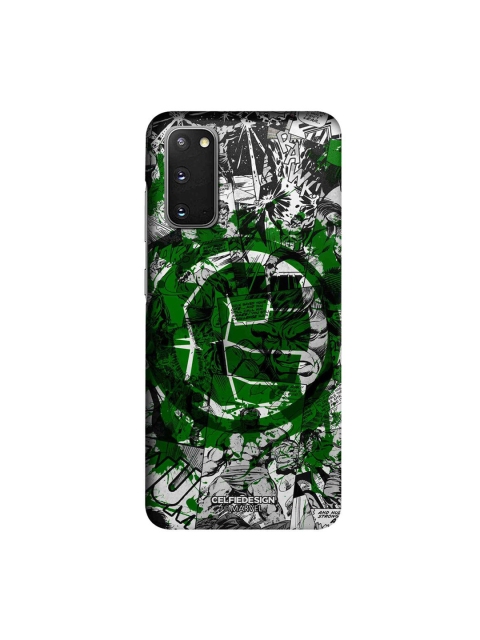 

CelfieDesign Green & White Splash Out Hulk FistSamsung S20 Slim Back Case