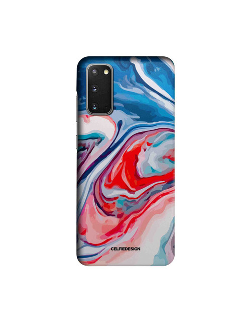 

CelfieDesign Pink & Blue Liquid Funk Samsung S20 Slim Back Case