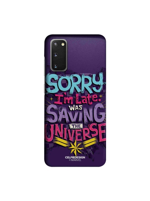 

CelfieDesign Purple & Blue Saving The Universe Samsung S20 Slim Back Case