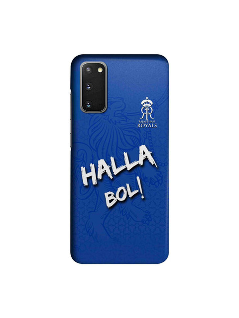 

CelfieDesign Blue & White Rajasthan Royals Halla Bol Samsung Galaxy S20 Slim Back Case
