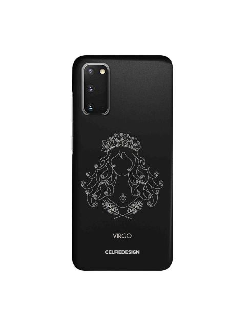 

CelfieDesign Black & White Virgo Samsung S20 Slim Back Case