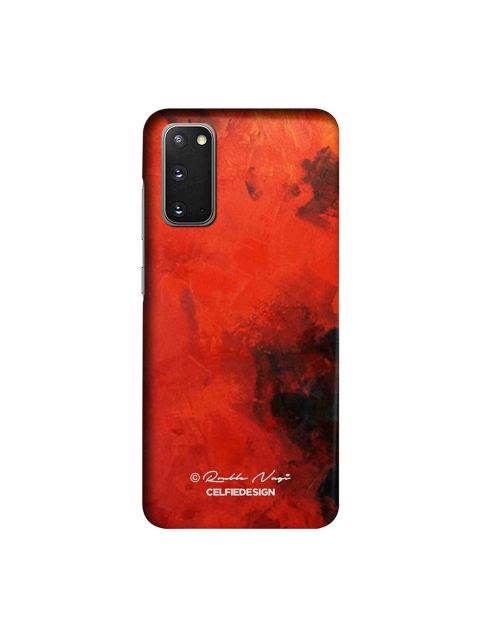 

CelfieDesign Red & Black Red on Me Samsung S20 Slim Back Case