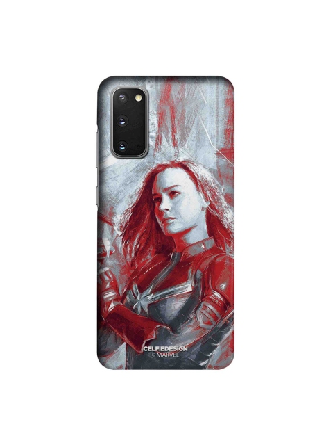 

CelfieDesign Red & Grey Charcoal Art Capt Marvel Samsung S20 Slim Back Case