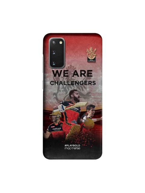 

CelfieDesign Red Royal Challengers Bangalore Samsung Galaxy S20 Slim Back Case