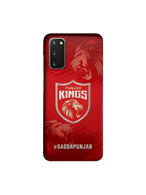 

CelfieDesign Red & White Punjab King Crest Samsung Galaxy S20 Slim Back Case