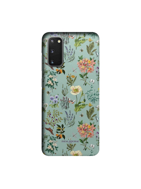 

CelfieDesign Sea-Green & Yellow Payal Singhal Titli Samsung Galaxy S20 Slim Back Case