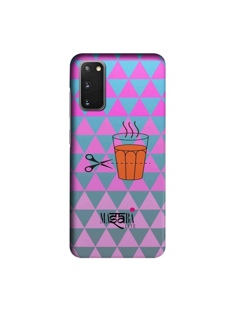 

CelfieDesign Purple & Blue Printed Plastic Samsung Galaxy S20 Slim Back Case