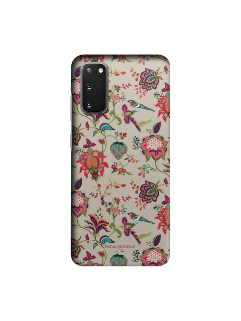 

CelfieDesign Pink & Red Printed Plastic Samsung Galaxy S20 Slim Back Case